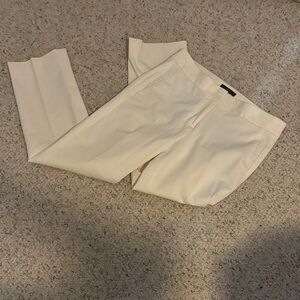 J. Crew Cream Straight Leg Women's Pants